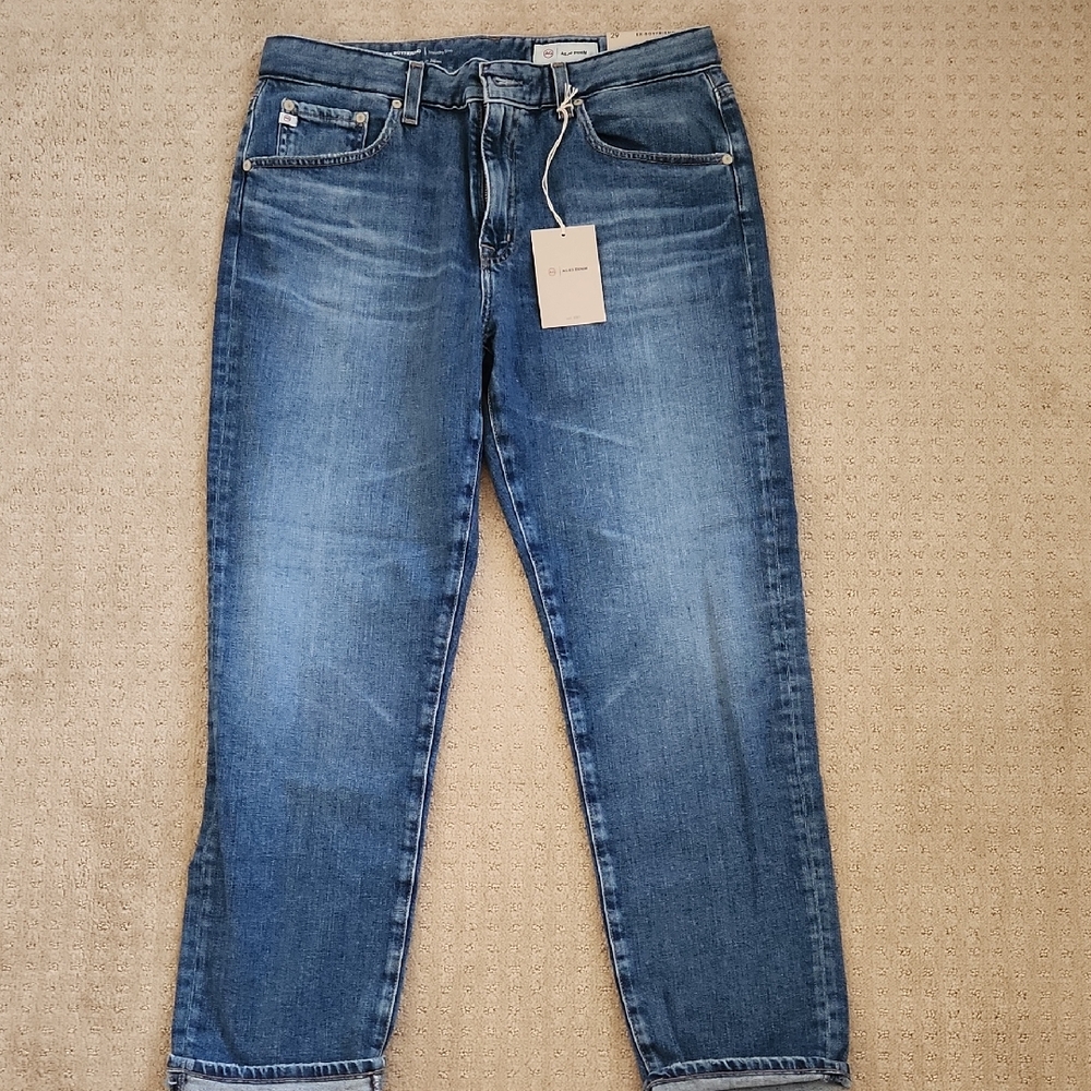 AG Adriano Goldschmied Slouchy Slim Denim Jeans